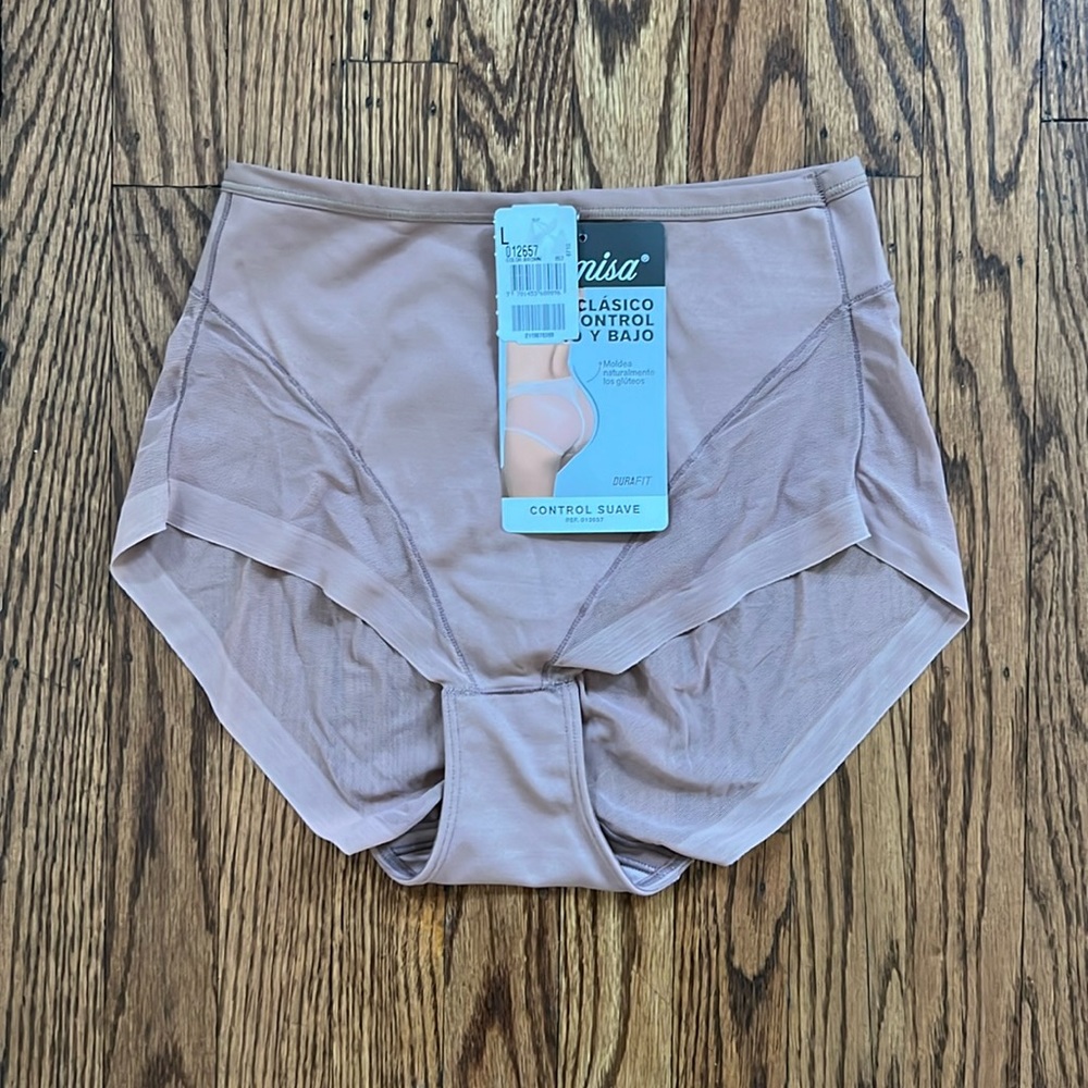 Brown nude highwaist shaper panty